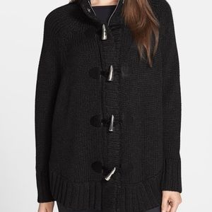 Michael Kors Toggle Button Poncho